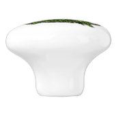 Keltischer Dreiheits-Steinknoten Keramikknauf (Seitenansicht)