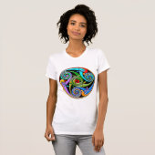 Keltischer gewundener T - Shirt (Vorne ganz)