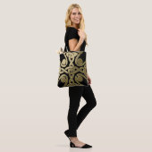 Keltischer Goldener Knoten Tasche (Am Model)