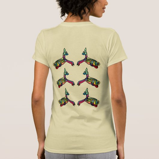Keltischer Hund  T-Shirt (Rückseite)