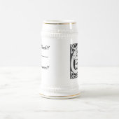 Keltischer Hundestein Bierglas (Mittel)