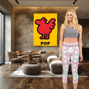 Keltischer Knoten Entzücken - Sanfte Rosa und Grün Capri Leggings