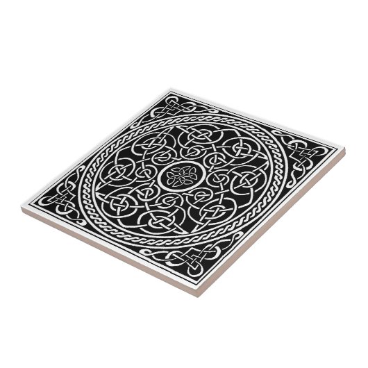 keltischer Knoten Fliese (Seite)
