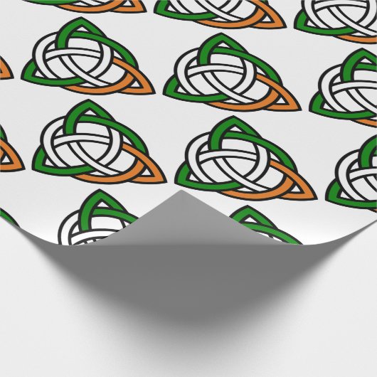 Keltischer Knoten Geschenkpapier (Ecke)