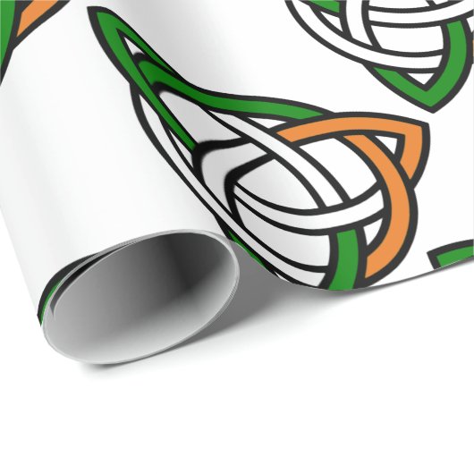 Keltischer Knoten Geschenkpapier (Rolleneckpunkt)