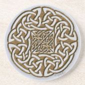 Keltischer Knoten Getränkeuntersetzer (Vorne)