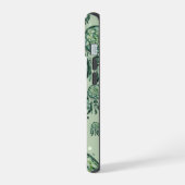 Keltischer Knoten grüner Traumfänger iPhone 15 Hülle (Linke Seite)