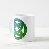 Keltischer Knoten Kaffeetasse (Vorderseite Links)