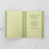 keltischer Knoten Karte (Innenseite)