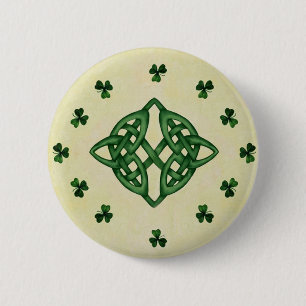 Keltischer Knoten-Knopf Button