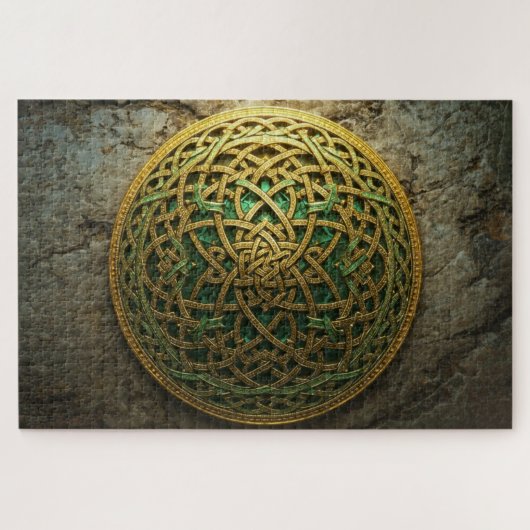 Keltischer Knoten Mandala Puzzle (Horizontal)