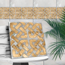 Keltischer Knoten - Mutter von Perle und Gold