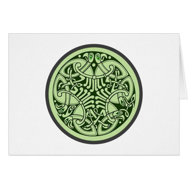 keltischer Knoten Ornament celtic knot (Vorderseite (Horizontal))