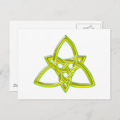 keltischer Knoten Postkarte (Vorne/Hinten)