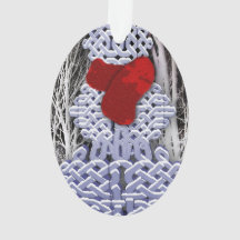 Keltischer Knoten-Schneemann