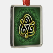 Keltischer Knoten Silbernes Ornament (Rechts)