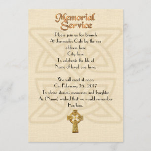 Keltischer Knoten u. Kreuz der Einladung