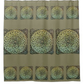 Keltischer KnüpfarbeitMandala Duschvorhang (Vorderseite)