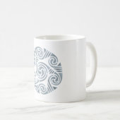 Keltischer Kreis celtic circle Kaffeetasse (VorderseiteRechts)