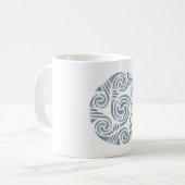 Keltischer Kreis celtic circle Kaffeetasse (Vorderseite Links)