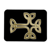 Keltischer Kreuzknochen Magnet (Horizontal)