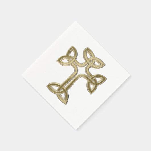 Keltischer Kreuzknochen Serviette (Ecke)