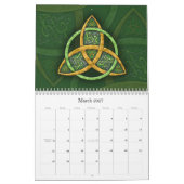 Keltischer Kunst-Wandkalender Kalender (Mär 2027)