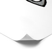 Keltischer Letter L-Druck Poster (Ecke)