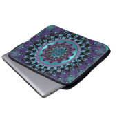 Keltischer Mandala auf bunter Laptopschutzhülle (Vorne Knopf)