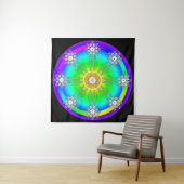 Keltischer Mandala-Teppich Wandteppich (Beispiel (Horizontal))
