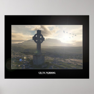 Keltischer Morgen Poster