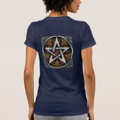 Keltischer Pentagram-T - Shirt (Rückseite)