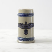 Keltischer Rabe Bierglas (Mittel)