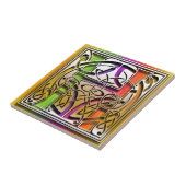 Keltischer Regenbogen-kundenspezifische Fliese (Seite)