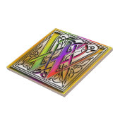 Keltischer Regenbogen-kundenspezifische Fliese (Seite)