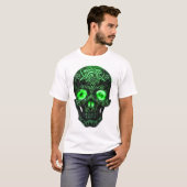 Keltischer Runen-Schädel T-Shirt (Vorne ganz)