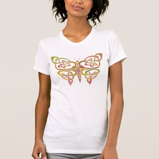 Keltischer Schmetterling II T-Shirt (Vorderseite)