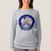 Keltischer Schwan T-Shirt (Vorderseite)