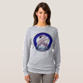 Keltischer Schwan T-Shirt (Vorne ganz)