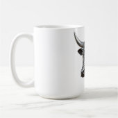 Keltischer Silber Stierkopf Wikinger Keltisch Kaffeetasse (Links)