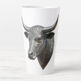 Keltischer Silber Stierkopf Wikinger Keltisch Milchtasse