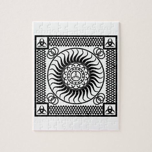 keltischer Single Puzzle (Vertikal)