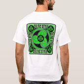 keltischer Stil doppelseitig T-Shirt (Rückseite)