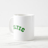keltischer Text Kaffeetasse (Vorderseite Links)