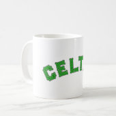 keltischer Text Kaffeetasse (Vorderseite Links)
