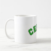keltischer Text Kaffeetasse (Links)
