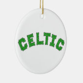 keltischer Text Keramikornament (Rechts)