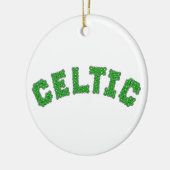 keltischer Text Keramikornament (Links)