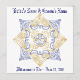 Keltischer Wedding Knoten Inivitation (nicht Einladung