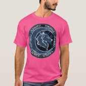 Keltischer Wolf und Mond T-Shirt (Vorderseite)